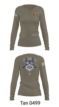 BLACKSHEEP 2-23 36125132 Women's Long Sleeve V-neck Shirt - 11