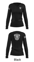 82nd ADSB 64992767 Women's Long Sleeve V-neck Shirt - 23