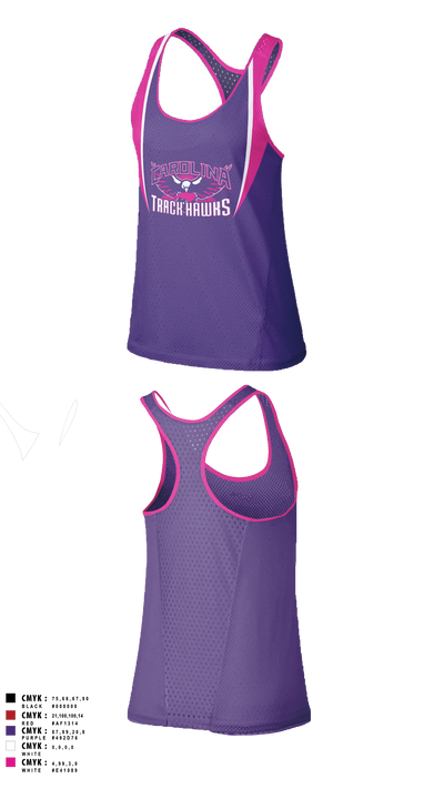 Carolina Track Hawks Women's Track Singlet - 2