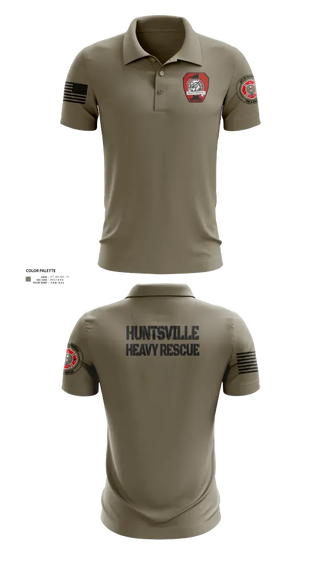 Short Sleeve Performance Polo, HFR Heavy Rescue, Fire Department, Teamtime, Team time, sublimation, custom sports apparel, team uniforms, spirit wear, spiritwear, sports uniforms, custom shirts, team store, custom team store, fundraiser sports, apparel fundraiser