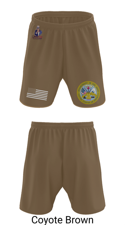 US Army I Want You 76454793 Athletic Shorts With Pockets - 9