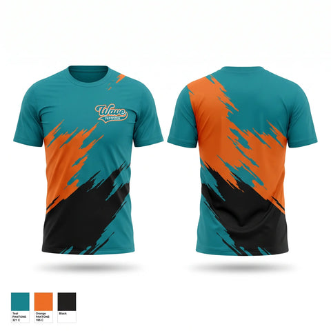 Short Sleeve Performance Shirt, WAVE, Baseball, Teamtime, Team time, sublimation, custom sports apparel, team uniforms, spirit wear, spiritwear, sports uniforms, custom shirts, team store, custom team store, fundraiser sports, apparel fundraiser