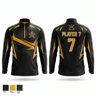 Quarter Zip Jacket, Executioners, , Teamtime, Team time, sublimation, custom sports apparel, team uniforms, spirit wear, spiritwear, sports uniforms, custom shirts, team store, custom team store, fundraiser sports, apparel fundraiser