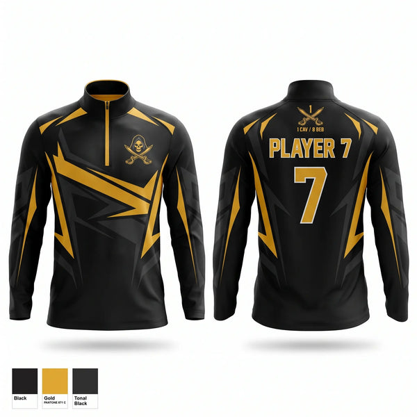 Quarter Zip Jacket, Executioners, , Teamtime, Team time, sublimation, custom sports apparel, team uniforms, spirit wear, spiritwear, sports uniforms, custom shirts, team store, custom team store, fundraiser sports, apparel fundraiser