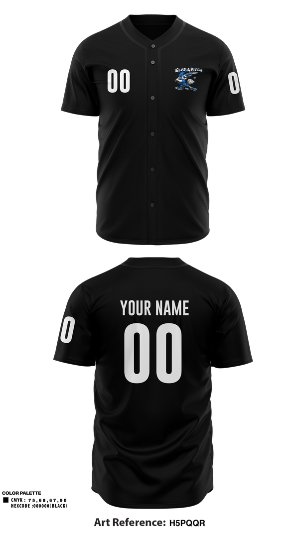 Full Button Baseball Jersey, Slap a pitch, Softball, Teamtime, Team time, sublimation, custom sports apparel, team uniforms, spirit wear, spiritwear, sports uniforms, custom shirts, team store, custom team store, fundraiser sports, apparel fundraiser