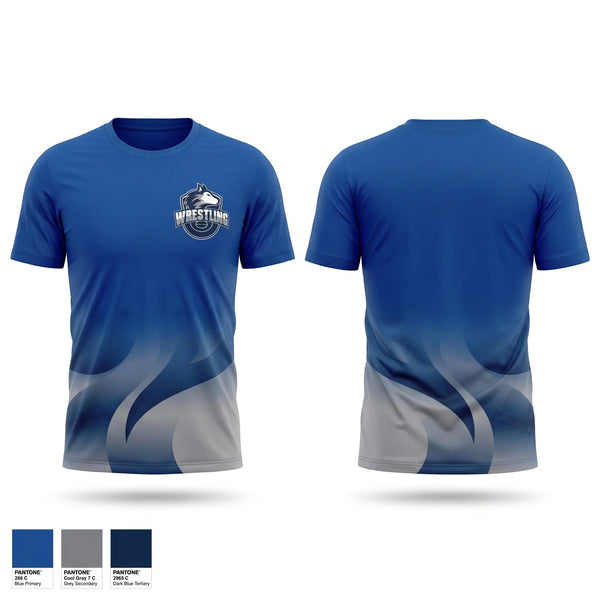 Short Sleeve Performance Shirt, Huskies, Wrestling, Teamtime, Team time, sublimation, custom sports apparel, team uniforms, spirit wear, spiritwear, sports uniforms, custom shirts, team store, custom team store, fundraiser sports, apparel fundraiser