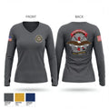 Alcorn County Special Operations 49375736 Women's Long Sleeve V-neck Shirt - 1