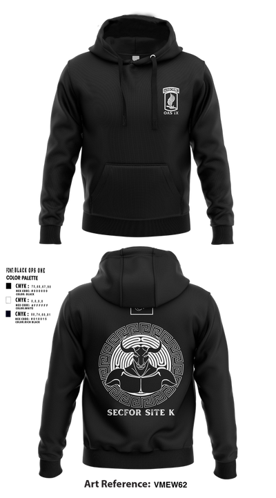 173RD SECFOR OAS IX 9040611 Hoodie - 22