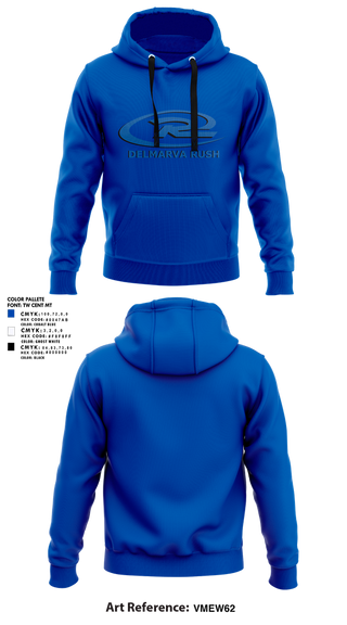 Hoodie, Delmarva Rush, Women's Soccer, Teamtime, Team time, sublimation, custom sports apparel, team uniforms, spirit wear, spiritwear, sports uniforms, custom shirts, team store, custom team store, fundraiser sports, apparel fundraiser