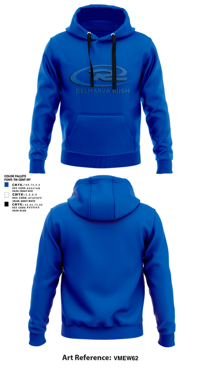 Delmarva Rush 21472132 Hoodie - 1