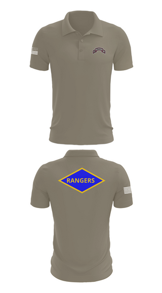 Short Sleeve Performance Polo, 5th Rangers, , Teamtime, Team time, sublimation, custom sports apparel, team uniforms, spirit wear, spiritwear, sports uniforms, custom shirts, team store, custom team store, fundraiser sports, apparel fundraiser