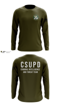 Criminal Intelligence and Threat Team Long Sleeve Performance Shirt - 10