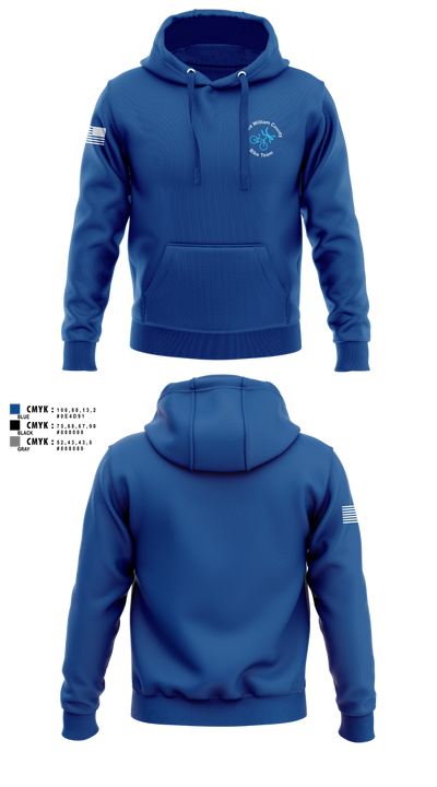 Prince William Bike Team 23723896 Hoodie - 3