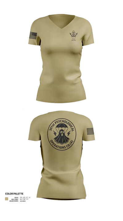 301 76362745 Women's Short Sleeve V-neck Shirt - 50