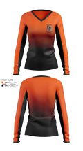Van Buren Youth Soccer Association 88554810 Women's Long Sleeve V-neck Shirt - 1