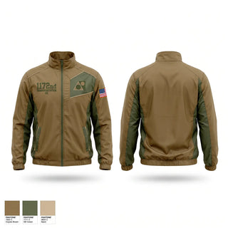Windbreaker, 1172nd transportation CO., National Guard, Teamtime, Team time, sublimation, custom sports apparel, team uniforms, spirit wear, spiritwear, sports uniforms, custom shirts, team store, custom team store, fundraiser sports, apparel fundraiser