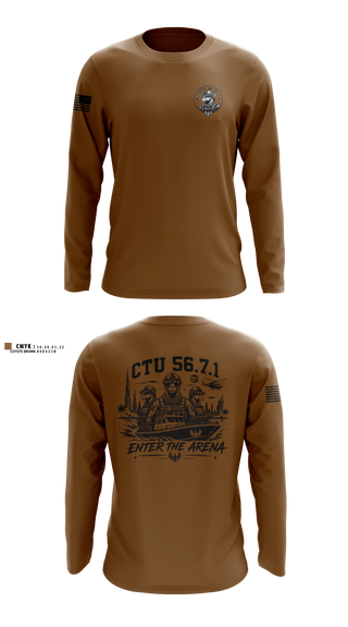 Long Sleeve Performance Shirt, CTU 56.7.1, Navy, Teamtime, Team time, sublimation, custom sports apparel, team uniforms, spirit wear, spiritwear, sports uniforms, custom shirts, team store, custom team store, fundraiser sports, apparel fundraiser