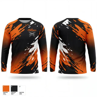 Long Sleeve Performance Shirt, Coastal Outlaws, Softball, Teamtime, Team time, sublimation, custom sports apparel, team uniforms, spirit wear, spiritwear, sports uniforms, custom shirts, team store, custom team store, fundraiser sports, apparel fundraiser