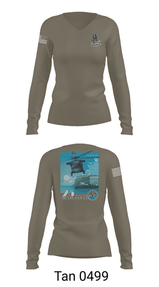 Womens Long Sleeve Vneck Shirt, HSC 25, Navy, Teamtime, Team time, sublimation, custom sports apparel, team uniforms, spirit wear, spiritwear, sports uniforms, custom shirts, team store, custom team store, fundraiser sports, apparel fundraiser