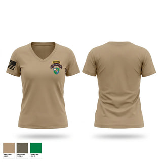 Womens Short Sleeve Vneck Shirt, 75 Ranger regiment, Army, Teamtime, Team time, sublimation, custom sports apparel, team uniforms, spirit wear, spiritwear, sports uniforms, custom shirts, team store, custom team store, fundraiser sports, apparel fundraiser