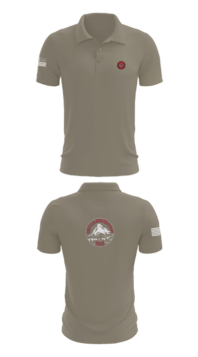Rattlesnake ridge fire 47911181 Short Sleeve Performance Polo - 67