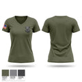 Chester County Prison Emergency Response Team CERT Women's Short Sleeve V-neck Shirt - 1