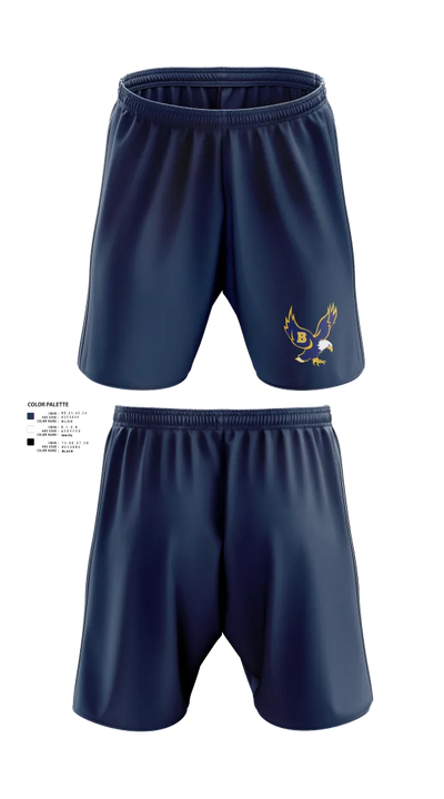 Barrington High School Gymnastics 6144044 Athletic Shorts With Pockets - 21 (1)