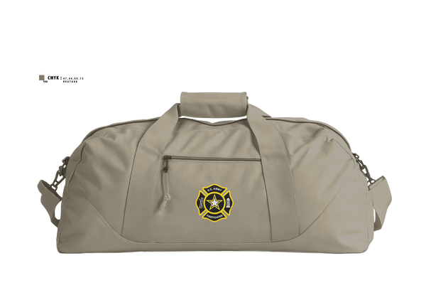 Duffle Bag, U. S. ARMY FIRE RESCUE, Army, Teamtime, Team time, sublimation, custom sports apparel, team uniforms, spirit wear, spiritwear, sports uniforms, custom shirts, team store, custom team store, fundraiser sports, apparel fundraiser