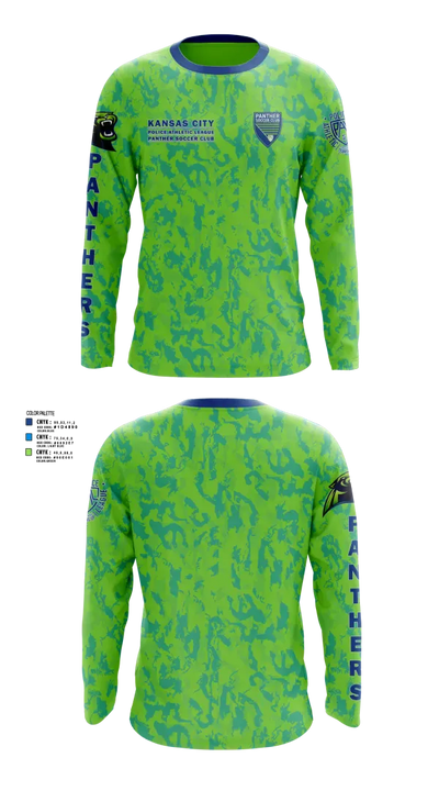 Kansas City Missouri Police Athletic League Panthers (Soccer) 2790826 Long Sleeve Performance Shirt 13