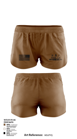 Ranger Panties, SSBN 730, Navy, Teamtime, Team time, sublimation, custom sports apparel, team uniforms, spirit wear, spiritwear, sports uniforms, custom shirts, team store, custom team store, fundraiser sports, apparel fundraiser