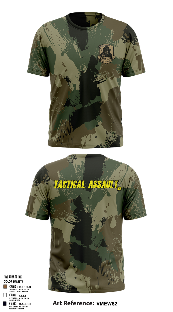 Short Sleeve Performance Shirt, Death Squad Actual, E-Sports, Teamtime, Team time, sublimation, custom sports apparel, team uniforms, spirit wear, spiritwear, sports uniforms, custom shirts, team store, custom team store, fundraiser sports, apparel fundraiser