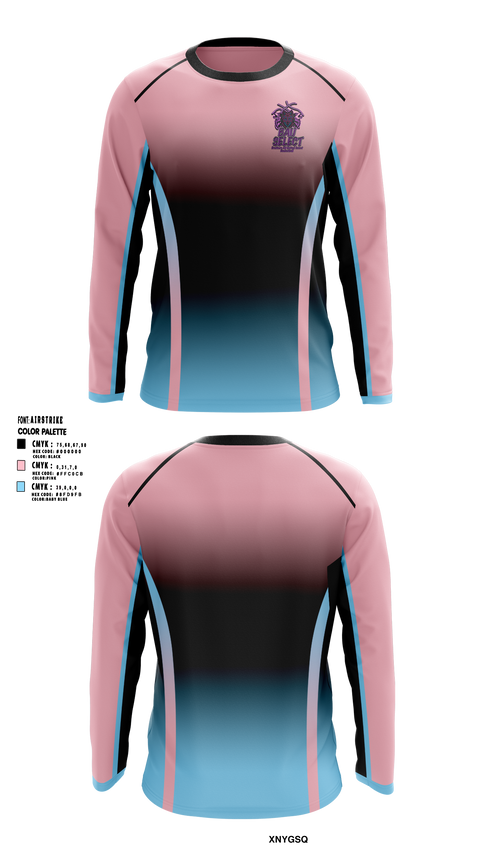 Long Sleeve Performance Shirt, BAU SELECT, Men's Basketball, Teamtime, Team time, sublimation, custom sports apparel, team uniforms, spirit wear, spiritwear, sports uniforms, custom shirts, team store, custom team store, fundraiser sports, apparel fundraiser
