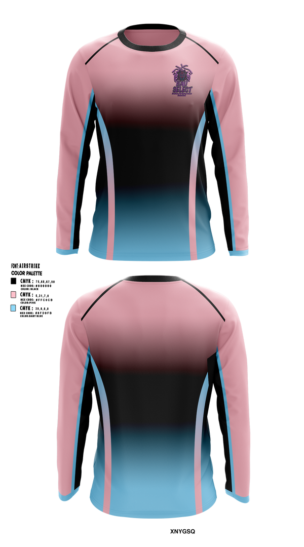 Long Sleeve Performance Shirt, BAU SELECT, Men's Basketball, Teamtime, Team time, sublimation, custom sports apparel, team uniforms, spirit wear, spiritwear, sports uniforms, custom shirts, team store, custom team store, fundraiser sports, apparel fundraiser