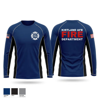 Long Sleeve Performance Shirt, Kirtland AFB Fire Department, Fire Department, Teamtime, Team time, sublimation, custom sports apparel, team uniforms, spirit wear, spiritwear, sports uniforms, custom shirts, team store, custom team store, fundraiser sports, apparel fundraiser