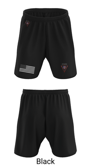 Athletic Shorts With Pockets, Bureau of Prisons, Police, Teamtime, Team time, sublimation, custom sports apparel, team uniforms, spirit wear, spiritwear, sports uniforms, custom shirts, team store, custom team store, fundraiser sports, apparel fundraiser
