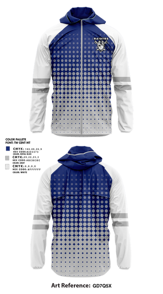 Windbreaker, Brent Raiders, , Teamtime, Team time, sublimation, custom sports apparel, team uniforms, spirit wear, spiritwear, sports uniforms, custom shirts, team store, custom team store, fundraiser sports, apparel fundraiser