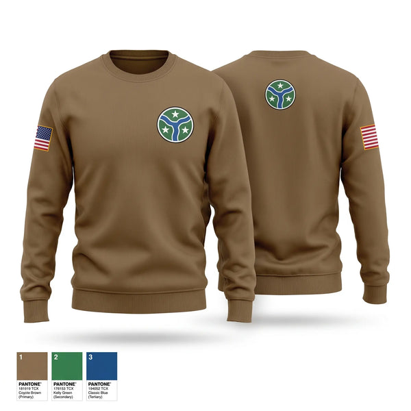 Crew Neck Sweatshirt, HHC 278TH CR, National Guard, Teamtime, Team time, sublimation, custom sports apparel, team uniforms, spirit wear, spiritwear, sports uniforms, custom shirts, team store, custom team store, fundraiser sports, apparel fundraiser