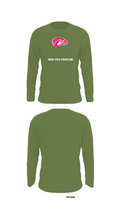 Mesa View Wrestling 61558339 Long Sleeve Performance Shirt 21
