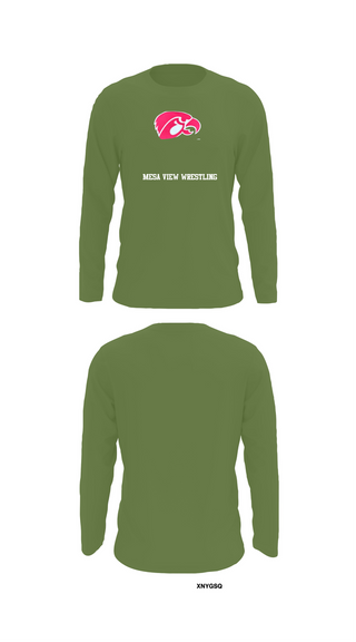 Long Sleeve Performance Shirt, Mesa View Wrestling, Wrestling, Teamtime, Team time, sublimation, custom sports apparel, team uniforms, spirit wear, spiritwear, sports uniforms, custom shirts, team store, custom team store, fundraiser sports, apparel fundraiser