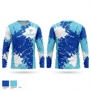 Long Sleeve Performance Shirt, Mercer Island Bluebirds, Track & Field, Teamtime, Team time, sublimation, custom sports apparel, team uniforms, spirit wear, spiritwear, sports uniforms, custom shirts, team store, custom team store, fundraiser sports, apparel fundraiser