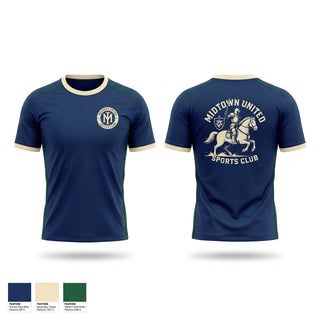 Short Sleeve Performance Shirt, Midtown United Sports Club, Men's Soccer, Teamtime, Team time, sublimation, custom sports apparel, team uniforms, spirit wear, spiritwear, sports uniforms, custom shirts, team store, custom team store, fundraiser sports, apparel fundraiser