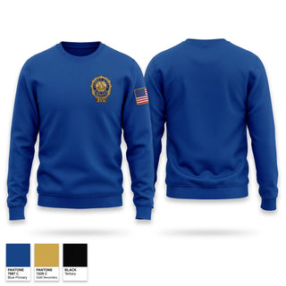 Crew Neck Sweatshirt, Jersey City Police Department Special Victims Unit, Police, Teamtime, Team time, sublimation, custom sports apparel, team uniforms, spirit wear, spiritwear, sports uniforms, custom shirts, team store, custom team store, fundraiser sports, apparel fundraiser