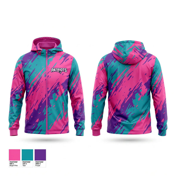 Windbreaker, Madison Middle Lady Patriots Soccer, Women's Soccer, Teamtime, Team time, sublimation, custom sports apparel, team uniforms, spirit wear, spiritwear, sports uniforms, custom shirts, team store, custom team store, fundraiser sports, apparel fundraiser