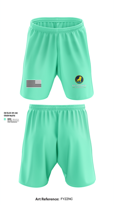 APE Polish & Service 44310358 Athletic Shorts With Pockets - 23