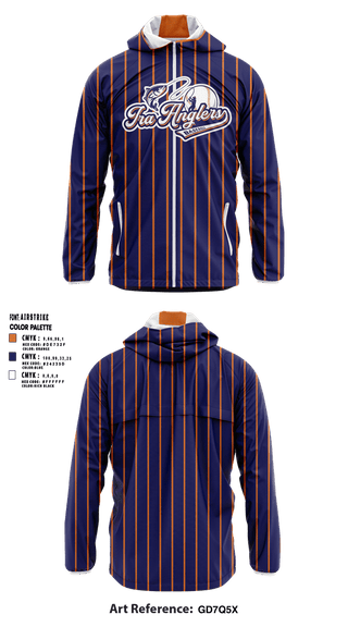Windbreaker, Ira Township Anglers, Baseball, Teamtime, Team time, sublimation, custom sports apparel, team uniforms, spirit wear, spiritwear, sports uniforms, custom shirts, team store, custom team store, fundraiser sports, apparel fundraiser