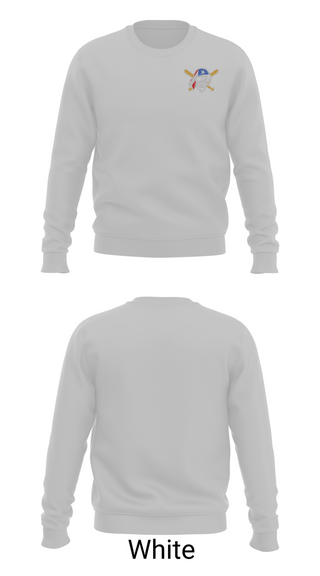 Crew Neck Sweatshirt, Newark Piratas, Baseball, Teamtime, Team time, sublimation, custom sports apparel, team uniforms, spirit wear, spiritwear, sports uniforms, custom shirts, team store, custom team store, fundraiser sports, apparel fundraiser