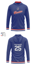 Centaurus HS Soccer Long Sleeve Performance Shirt with hood - 2