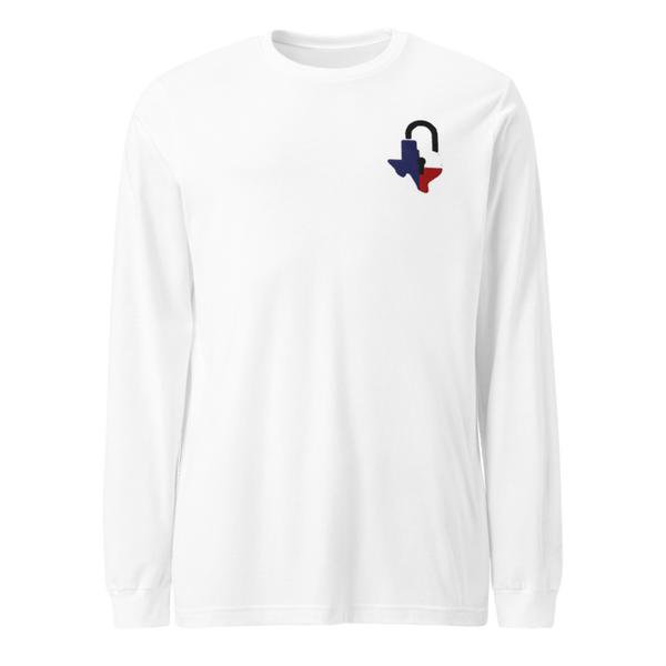 Texas Locksmith 87408396 Unisex Long Sleeve Tee | Bella + Canvas 3501