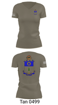 C co. 4/21 Nightfighters 39562086 Women's Short Sleeve V-neck Shirt - 68
