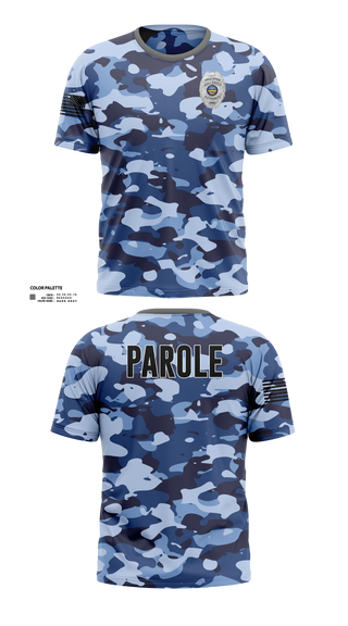 Short Sleeve Performance Shirt, Adult Parole Authority, Police, Teamtime, Team time, sublimation, custom sports apparel, team uniforms, spirit wear, spiritwear, sports uniforms, custom shirts, team store, custom team store, fundraiser sports, apparel fundraiser